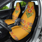 Haiti Flag Car Seat Cover Traditional Dashiki Yellow Color