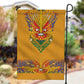 Haiti Flag Garden Flag Traditional Dashiki Yellow Color