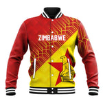 Custom Zimbabwe Cricket Baseball Jacket Flame Warriors Zimbabwe Spirit - African Pride