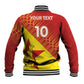 Custom Zimbabwe Cricket Baseball Jacket Flame Warriors Zimbabwe Spirit - African Pride