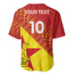 Custom Zimbabwe Cricket Baseball Jersey Flame Warriors Zimbabwe Spirit - African Pride