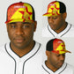 Zimbabwe Cricket Baseball Net Cap Flame Warriors Zimbabwe Spirit - African Pride