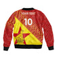 Custom Zimbabwe Cricket Bomber Jacket Flame Warriors Zimbabwe Spirit - African Pride