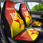 Custom Zimbabwe Cricket Car Seat Cover Flame Warriors Zimbabwe Spirit - African Pride