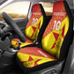 Custom Zimbabwe Cricket Car Seat Cover Flame Warriors Zimbabwe Spirit - African Pride