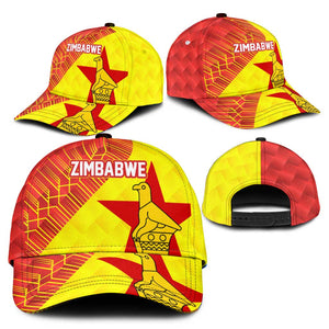 Zimbabwe Cricket Classic Cap Flame Warriors Zimbabwe Spirit - African Pride