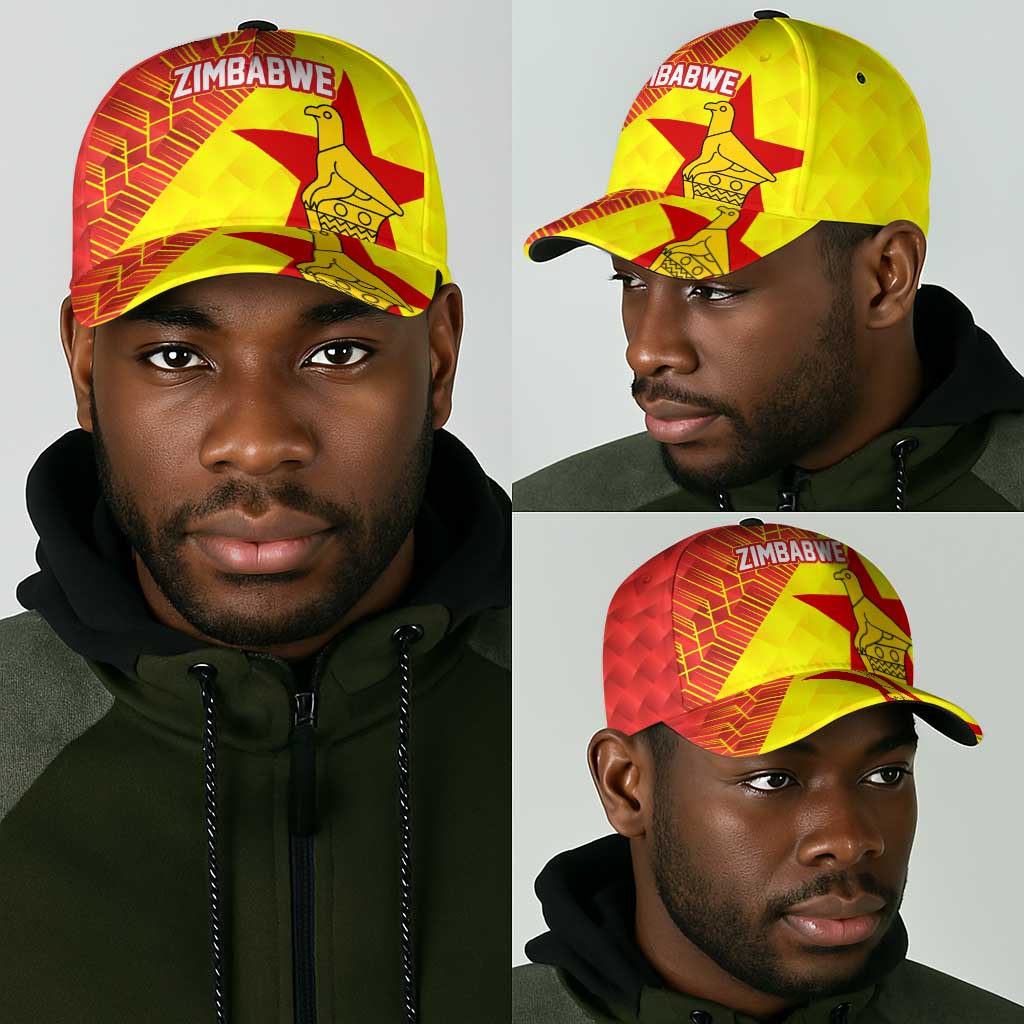 Zimbabwe Cricket Classic Cap Flame Warriors Zimbabwe Spirit - African Pride