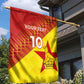 Custom Zimbabwe Cricket Garden Flag Flame Warriors Zimbabwe Spirit - African Pride