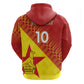 Custom Zimbabwe Cricket Hoodie Flame Warriors Zimbabwe Spirit - African Pride