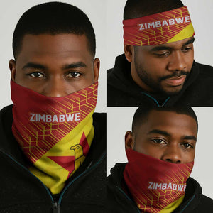 Zimbabwe Cricket Neck Gaiter Flame Warriors Zimbabwe Spirit - African Pride