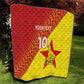 Custom Zimbabwe Cricket Quilt Flame Warriors Zimbabwe Spirit - African Pride