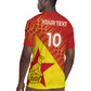 Custom Zimbabwe Cricket Rugby Jersey Flame Warriors Zimbabwe Spirit - African Pride