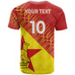 Custom Zimbabwe Cricket T shirt Flame Warriors Zimbabwe Spirit - African Pride