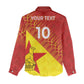 Custom Zimbabwe Cricket Women Casual Shirt Flame Warriors Zimbabwe Spirit - African Pride