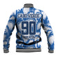 Cape Verde Football Baseball Jacket Blue Sharks - Unbeaten in 90 Minutes