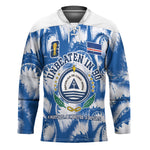 Cape Verde Football Hockey Jersey Blue Sharks - Unbeaten in 90 Minutes