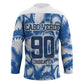 Cape Verde Football Hockey Jersey Blue Sharks - Unbeaten in 90 Minutes