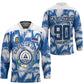 Cape Verde Football Hockey Jersey Blue Sharks - Unbeaten in 90 Minutes