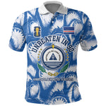 Cape Verde Football Polo Shirt Blue Sharks - Unbeaten in 90 Minutes