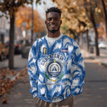 Cape Verde Football Sweatshirt Blue Sharks - Unbeaten in 90 Minutes