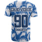 Cape Verde Football T shirt Blue Sharks - Unbeaten in 90 Minutes