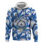 Cape Verde Football Zip Hoodie Blue Sharks - Unbeaten in 90 Minutes