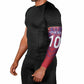 Custom Haiti National Football Arm Sleeves Dashiki Sporty Style - African Pride