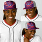 Haiti National Football Baseball Net Cap Dashiki Sporty Style - African Pride