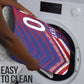 Custom Haiti National Football Bathroom Set Dashiki Sporty Style LT03