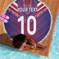 Custom Haiti National Football Beach Blanket Dashiki Sporty Style - African Pride