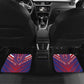 Custom Haiti National Football Car Mats Dashiki Sporty Style - African Pride