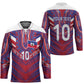 Custom Haiti National Football Hockey Jersey Dashiki Sporty Style - African Pride