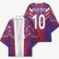 Custom Haiti National Football Kimono Dashiki Sporty Style - African Pride
