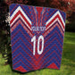 Custom Haiti National Football Quilt Dashiki Sporty Style - African Pride