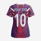 Custom Haiti National Football Scrub Top Dashiki Sporty Style - African Pride