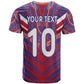 Custom Haiti National Football T shirt Dashiki Sporty Style - African Pride