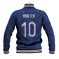 Custom Haiti National Football Baseball Jacket Haiti Emblems Motif - African Pride