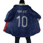 Custom Haiti National Football Cloak Haiti Emblems Motif - African Pride