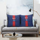 Custom Haiti National Football Pillow Cover Haiti Emblems Motif - African Pride