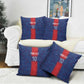 Custom Haiti National Football Pillow Cover Haiti Emblems Motif - African Pride
