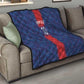 Custom Haiti National Football Quilt Haiti Emblems Motif - African Pride