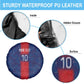 Custom Haiti National Football Spare Tire Cover Haiti Emblems Motif - African Pride