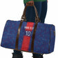 Custom Haiti National Football Travel Bag Haiti Emblems Motif - African Pride