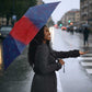 Custom Haiti National Football Umbrella Haiti Emblems Motif - African Pride
