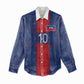 Custom Haiti National Football Women Casual Shirt Haiti Emblems Motif - African Pride