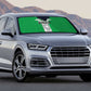 Nigeria National Football Auto Sun Shade Inspired Retro Style - African Pride