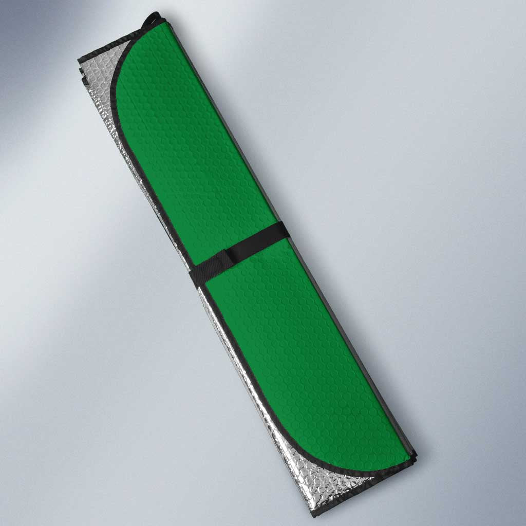 Nigeria National Football Auto Sun Shade Inspired Retro Style - African Pride