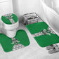 Nigeria National Football Bathroom Set Inspired Retro Style LT03