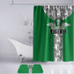 Nigeria National Football Bathroom Set Inspired Retro Style LT03