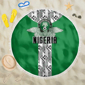 Nigeria National Football Beach Blanket Inspired Retro Style - African Pride